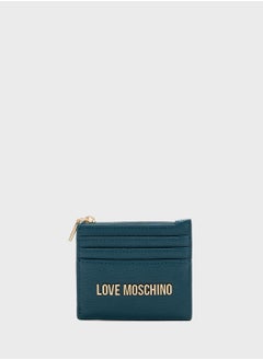 Love Moschino Logo Detailed Zip Over Wallet  - Image 1