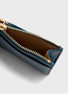Love Moschino Logo Detailed Zip Over Wallet  - Image 2