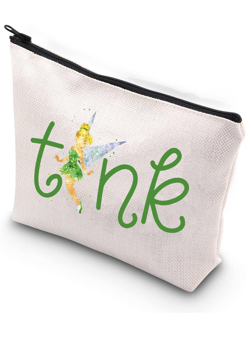 WCGXKO - WCGXKO Family Vacation Gift Tink Zipper Pouch Makeup Bag (T) - Image 1