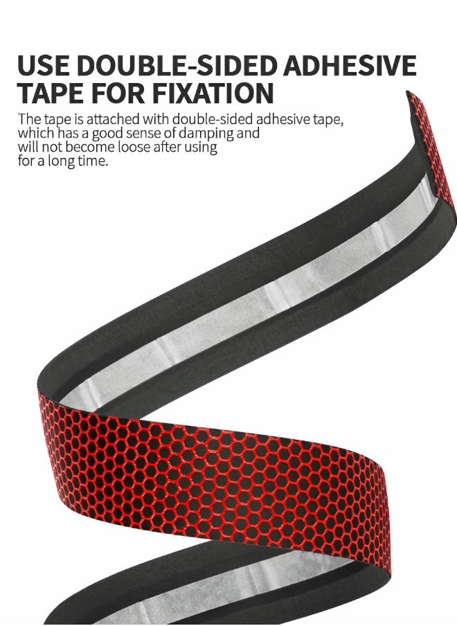 GROIC - 2 Rolls Bike Handlebar Tapes, Road Bicycle Bar Tape, Professional Bicycle Handlebar Tape, Racing Bike Cycling Handle Wraps Drop Bar Wraps for Better Grip with End Plug - Image 1