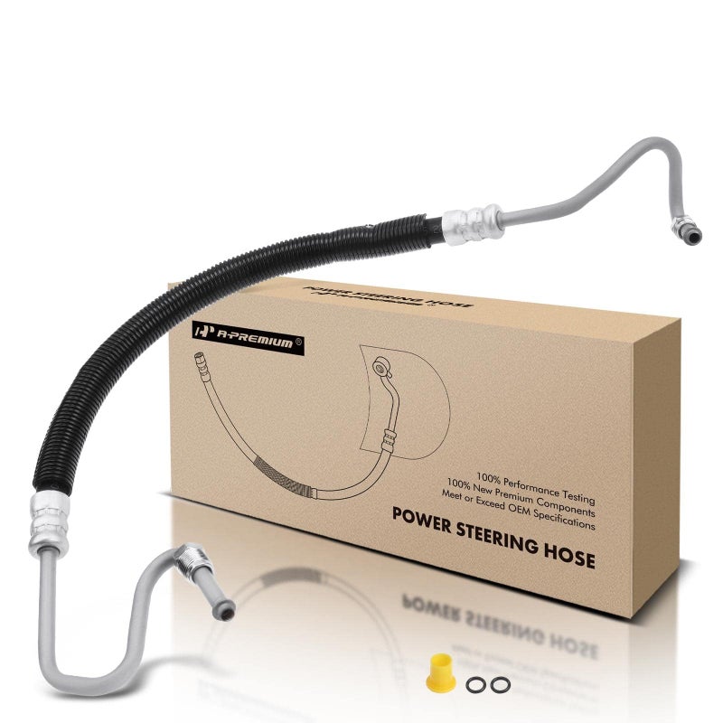 A-Premium APremium Power Steering Pressure Line Hose Assembly Compatible with Chevrolet Tahoe Avalanche Suburban 1500 Sonora GMC Yukon XL 1500 Cadillac Escalade - Image 2