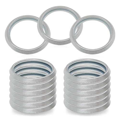 Lunwag 15PCS M16 Transmission Fluid and Oil Drain Plug Crush 16mm Crush Washer Oil Drain Plug Part PN 803916010 for Subaru 20102022 Ascent BRZ Crosstrek Outback WRX Forester Impreza Legacy - Image 1