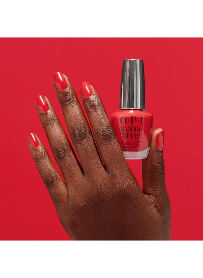 OPI Infinite Shine - Cajun Shrimp, Orange, 15Ml  - Image 5