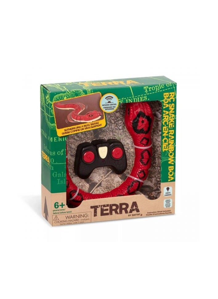 Terra LSN TERRA RC SNAKE (RED)  INFRARED REMOTE CONTROL - EMERALD TREE BOA 