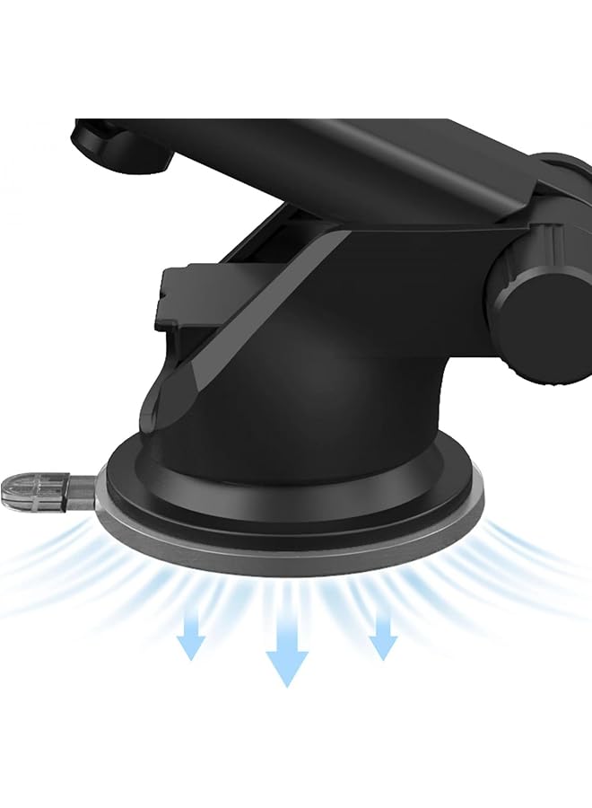 GREEN LION Carbon Fiber Magnetic Wireless Car Charger 15W - Black - Image 5