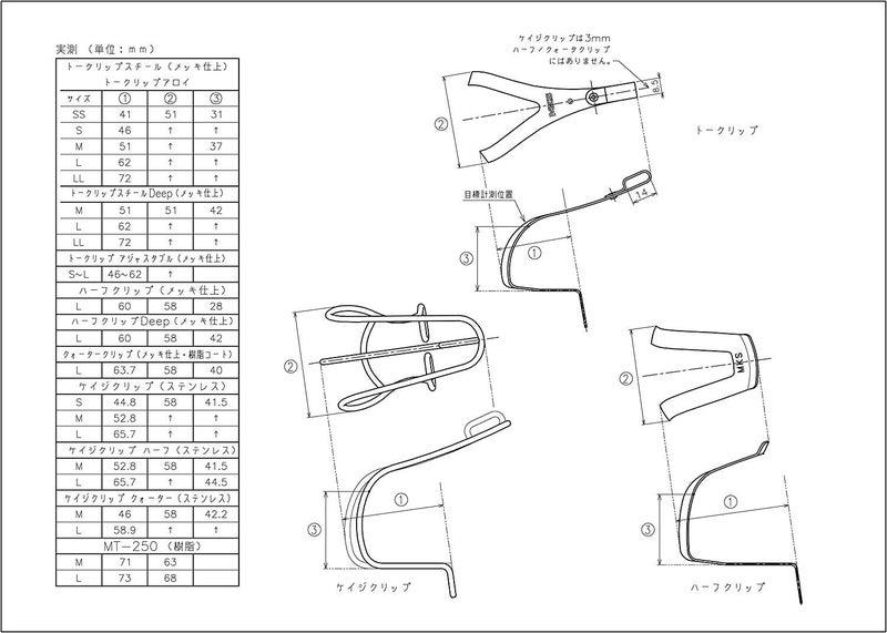 MKS RD STL Medium Toe Clips - Durable Steel Construction for Cycling - Image 2