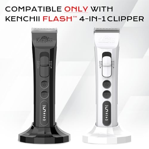 Kenchii Flash Clipper Blade (Fine Detailer) Only Compatible with Flash Clipper, Black & White - Image 2