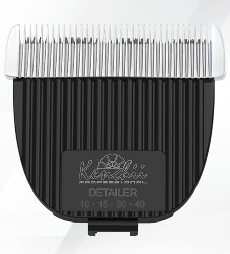 Kenchii Flash Clipper Blade (Fine Detailer) Only Compatible with Flash Clipper, Black & White - Image 1