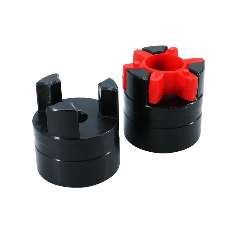 XL1 D40L66 Star Quincunx Elastic Claw Coupling 45 Round Steel Large Torque Size 16 24 - Image 4
