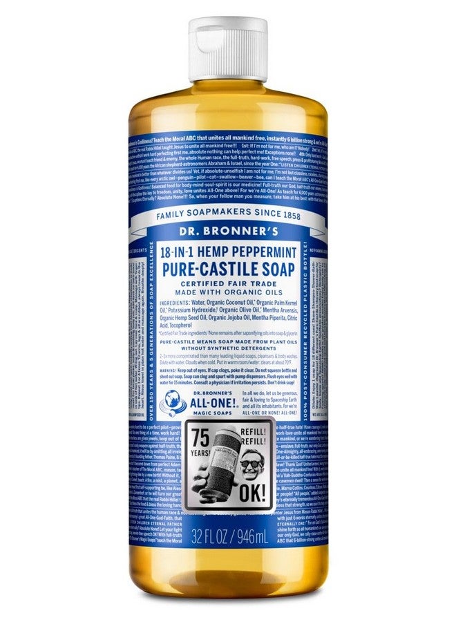 Dr. Bronner's Castile Liq Spog3Pprmnt