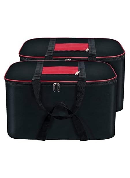 Perpetual Perpetual Organisers Storage Box For Clothes Non Woven MultiPurpose Large Size Under Beded Storage Bag For Blanket Bedsheets And Dresses With Zipper Closure Pack2 A  - Image 1