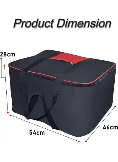 Perpetual Perpetual Organisers Storage Box For Clothes Non Woven MultiPurpose Large Size Under Beded Storage Bag For Blanket Bedsheets And Dresses With Zipper Closure Pack2 A  - Image 5