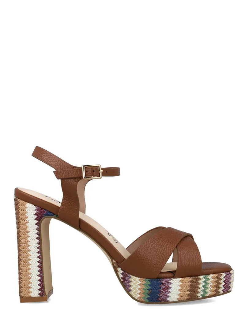 MENBUR Ankle Strap High Heel Sandals