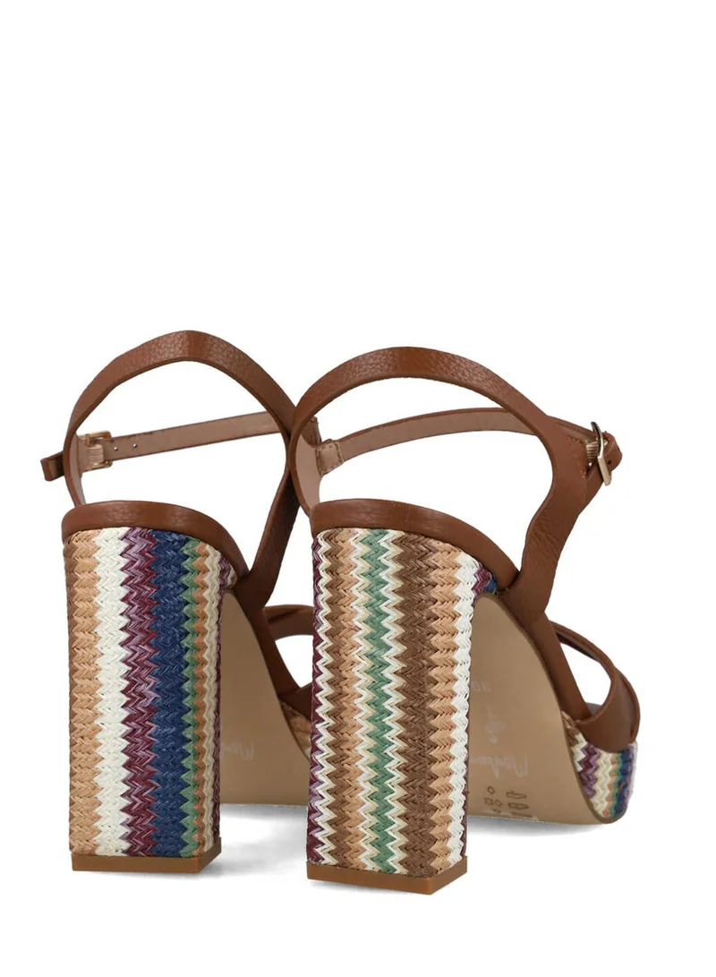 MENBUR Ankle Strap High Heel Sandals