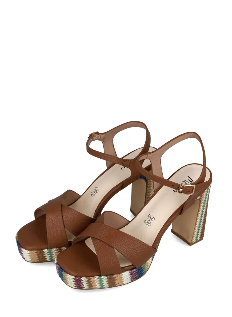 MENBUR Ankle Strap High Heel Sandals