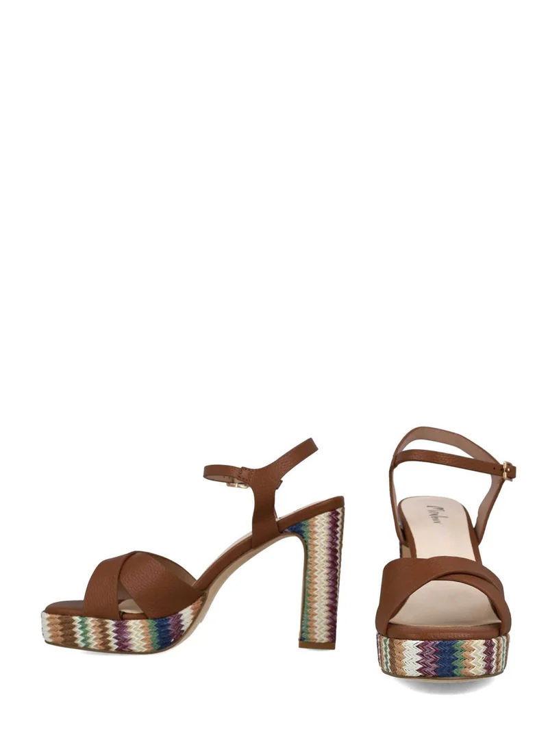 MENBUR Ankle Strap High Heel Sandals