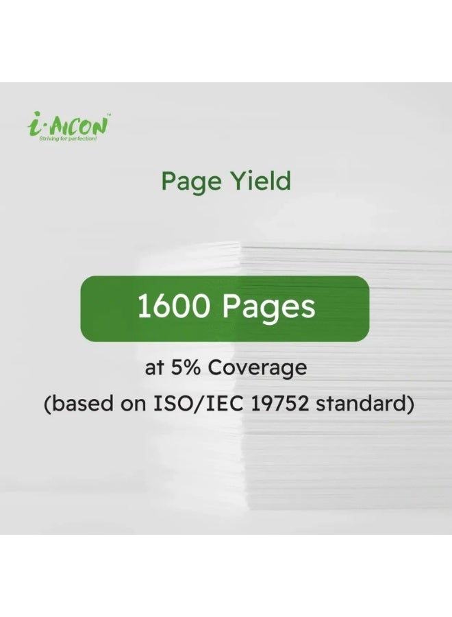 i-AICON Compatible Laser Toner Cartridge Yellow W2212A 207A 1600 Pages HP Replacement - Image 4