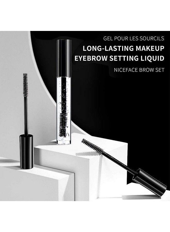 DAGEDA Clear Eyebrow Setting Gel 4 Pack Brow Fix Gel Waterproof And SweatProof Eyebrow Repair Liquid Brows Styling Beauty Salon Home Use Makeup 353oz - Image 3