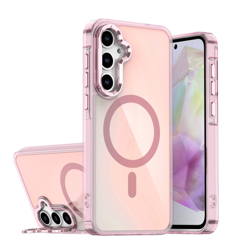 MagSafe Case | Red | Drop Protection | TPU+PC | Shockproof Cover for Samsung Galaxy A25 - Image 3