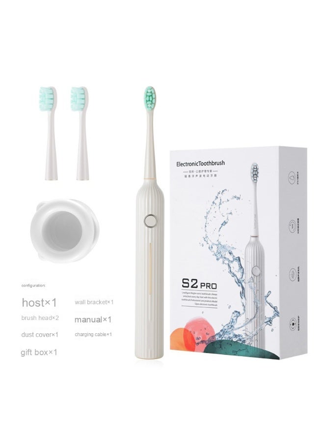 Orthodontic-Specific Color Screen Servo Vibration Electric Toothbrush with 60° Swing, Soft Bristles for Adults, Fully Automatic Rechargeable, Home Use