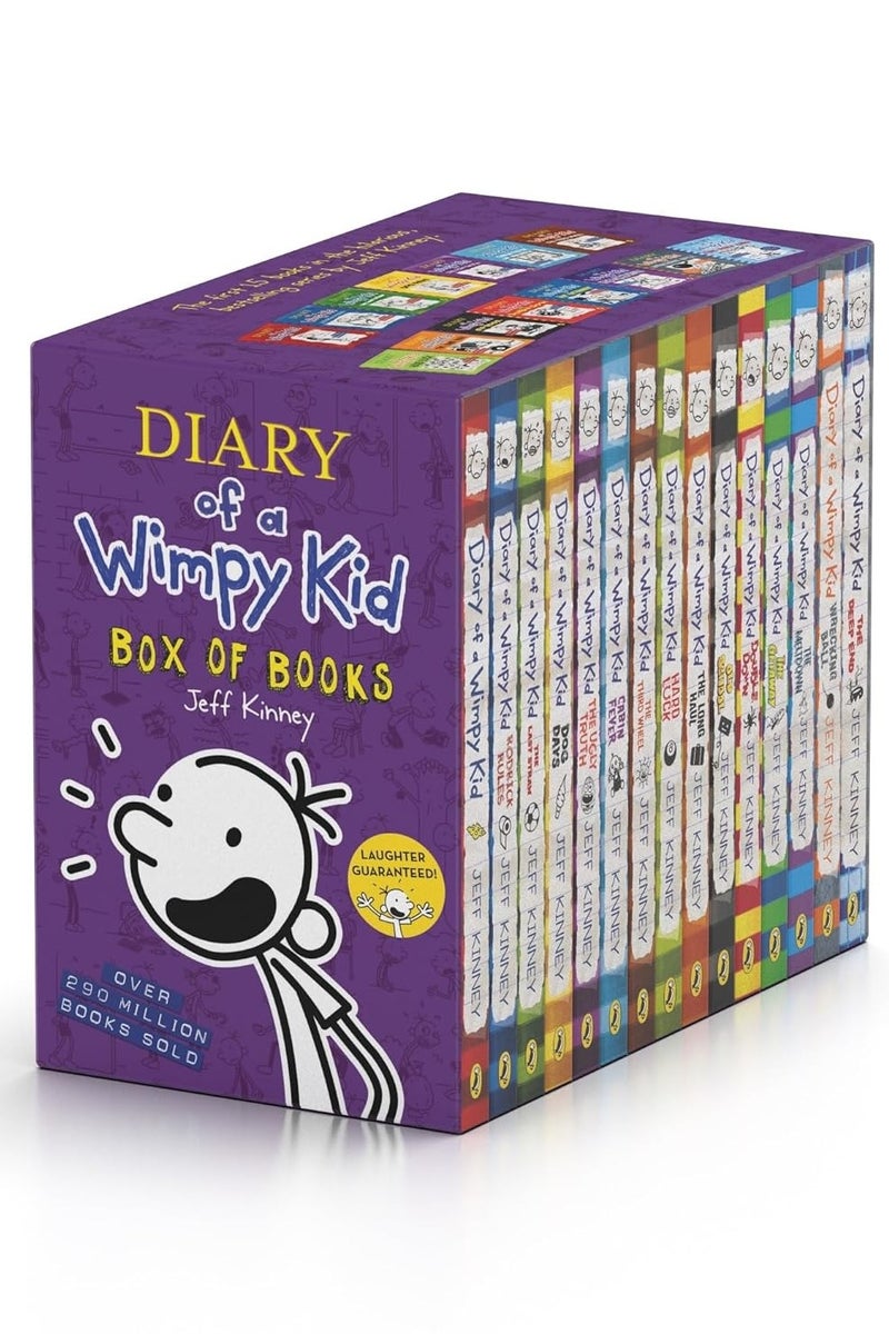 Diary Of A Wimpy Kid - Box Set of 15 Books
