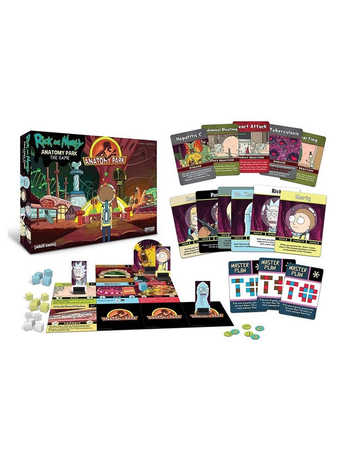 CRYPTOZOIC ENTERTAINMENT Cryptozoic Entertainment Rick and Morty Anatomy Park Game, 180 months to 1188 months - Image 3