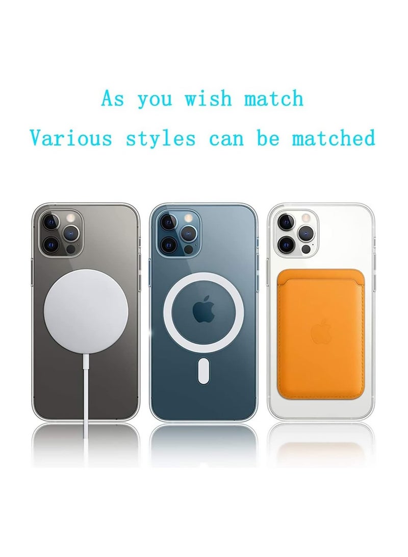 DUSALA IPhone XR Case Camera Control Compatible with MagSafe Shockproof Military-Grade Protection Magnetic Phone Case for iPhone XR Classic Hybrid Case Clear - Image 2