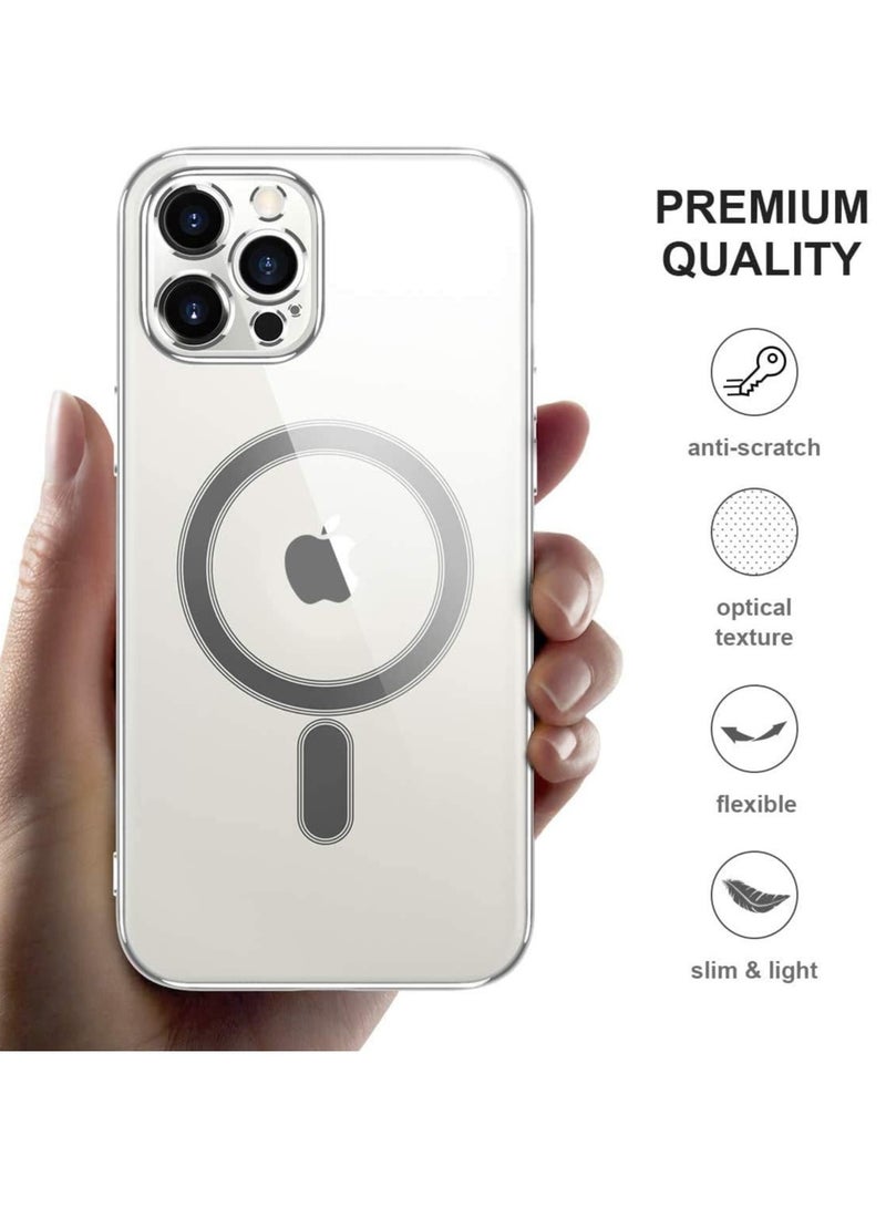 DUSALA IPhone XR Case Camera Control Compatible with MagSafe Shockproof Military-Grade Protection Magnetic Phone Case for iPhone XR Classic Hybrid Case Clear - Image 5