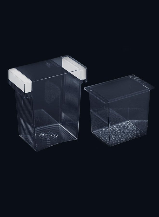 WEAVERBIRD Aquarium Fish Breeder Box, Acrylic Fish Isolation Breeding Box, Square Hatchery Box Hatching Incubator Box for Baby Fish Shrimp Clownfish Guppy - Image 1