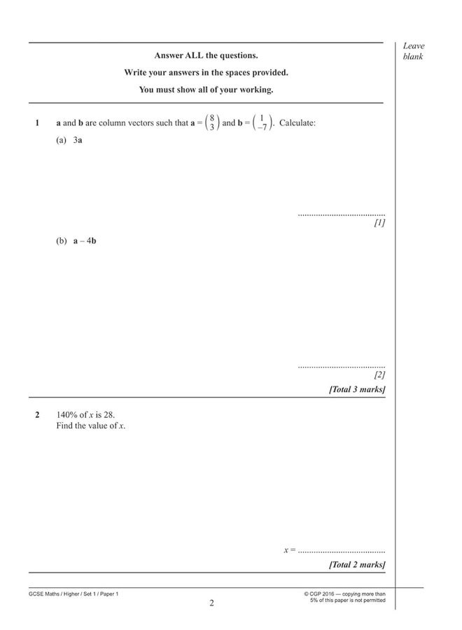 أوراق عمل الرياضيات GCSE Edexcel: المستوى المتقدم - لدورة الصف 9-1 - Image 4