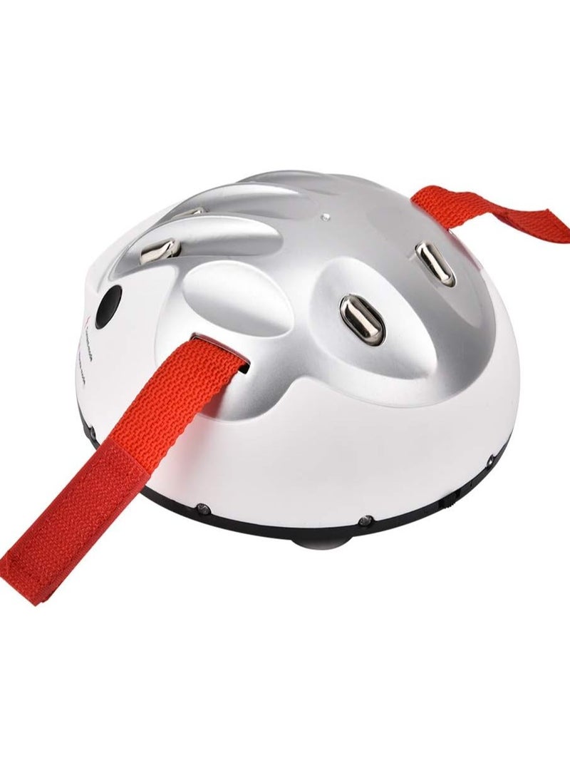 Micro Electric Shocking Lie Detector Tricky Novelty Game Interesting Polygraph Test Truth Or Dare Party Game Console , White