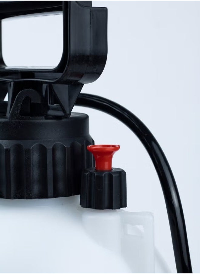 Cady One - Portable manual shattaf and water pump for trips and camping, 4 liters, with a 3 meter long water bidet. - Image 1