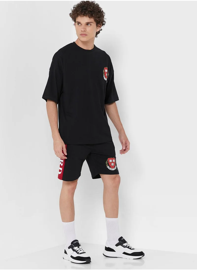 Urban Haul Logo Drawstring Shorts