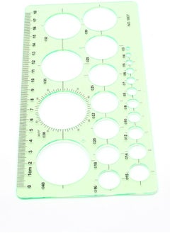 Oasisgalore 3PCS Circle Geometry Templates - Geometric Rulers for Drawing & Drafting (3 Styles)  - Image 3