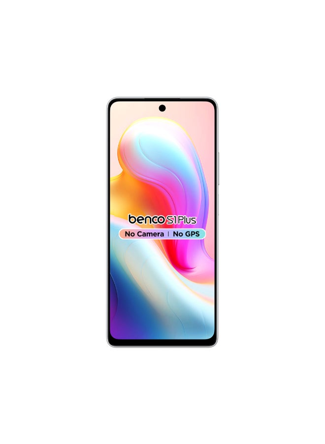 benco S1 Plus Dual SIM Moon White 8+8GB RAM 256GB 4G LTE No Camera and No GPS - Middle East Version - Image 2
