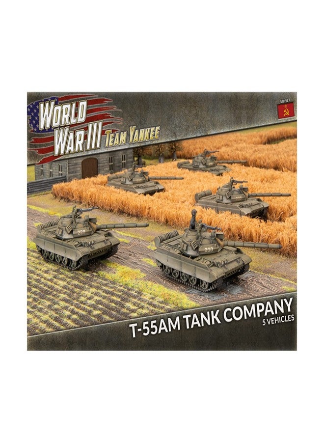 شركة دبابات باتلفرونت T-55AM (TSBX22): 5 قطع، أولاد (من الأطفال إلى المراهقين)