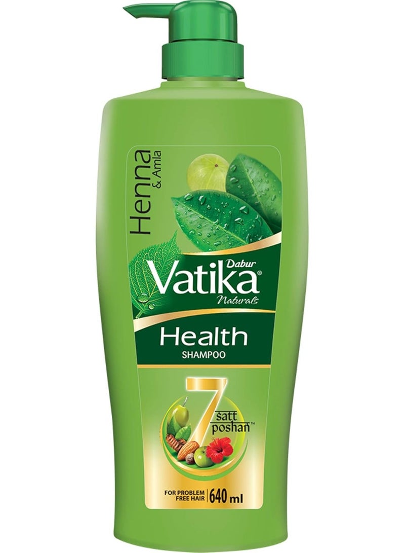 فاتيكا شامبو دابر فاتيكا الصحي مع 7 مكونات طبيعية لشعر ناعم ولامع ومغذي  640ml - Image 1