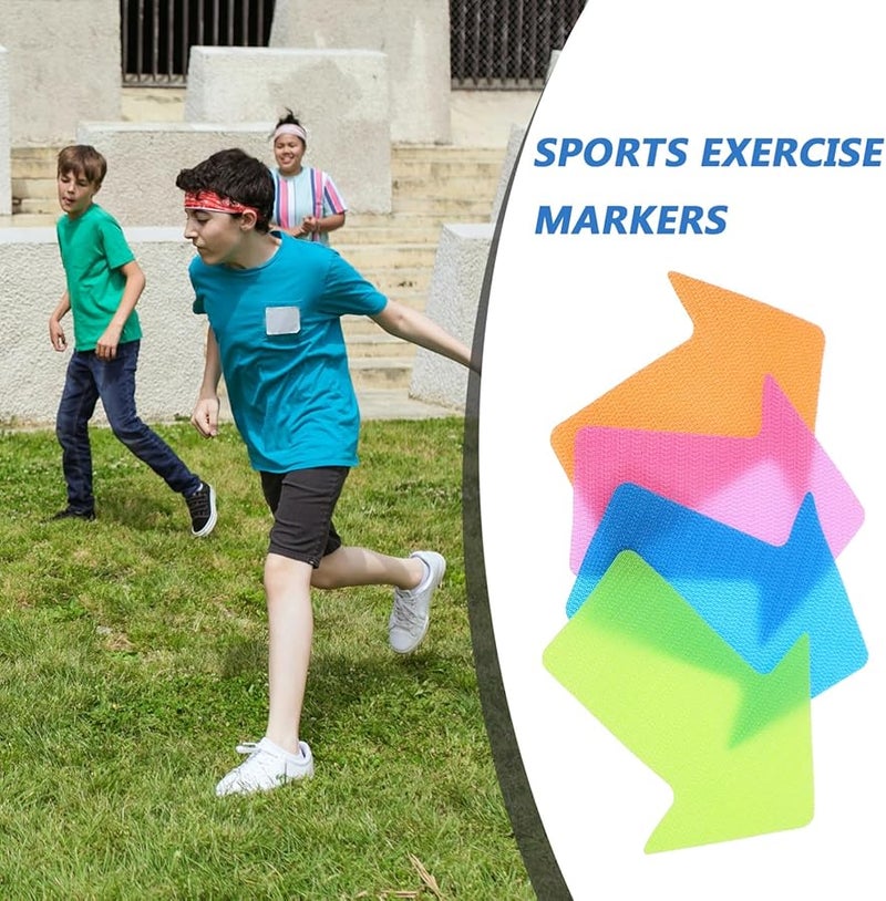 Jojofuny 3 Sets Floor Markers For Football Training Classroom Carpet Spot Markers 24pcs Each - Image 5