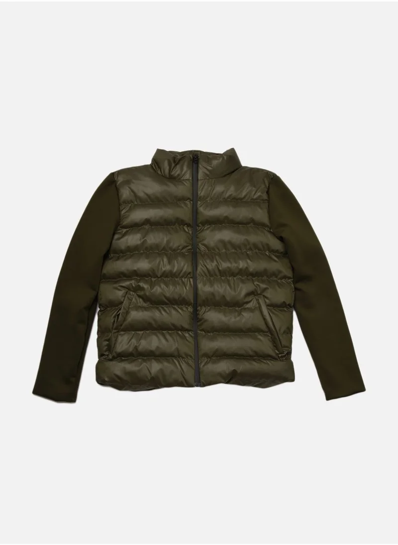 trendyol Pocket Detail Quilted Coat