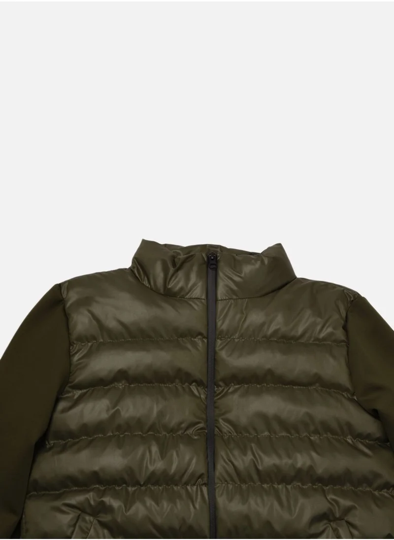 trendyol Pocket Detail Quilted Coat