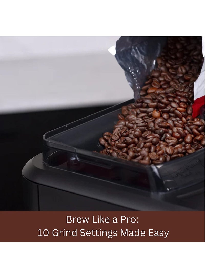 GAGGIA Gaggia | Cadorna Milk | Bean To Cup Espresso and Coffee Machine | Made In Italy | 2 Years UAE Warranty | Black  - Image 3