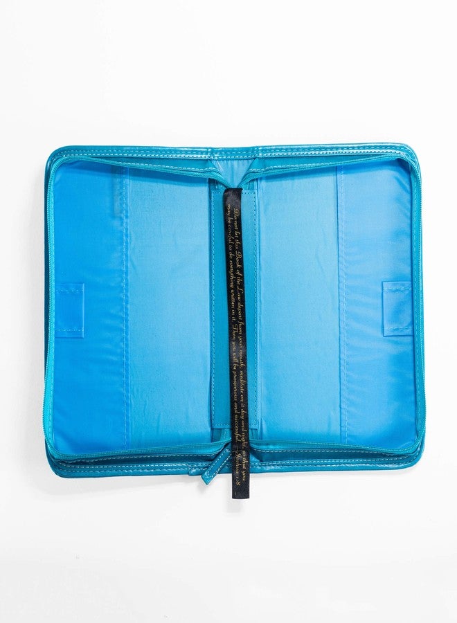 Divinity Boutique Teal Blue Butterfly (L) Bible Cover, 7.5 x 10 - Image 4