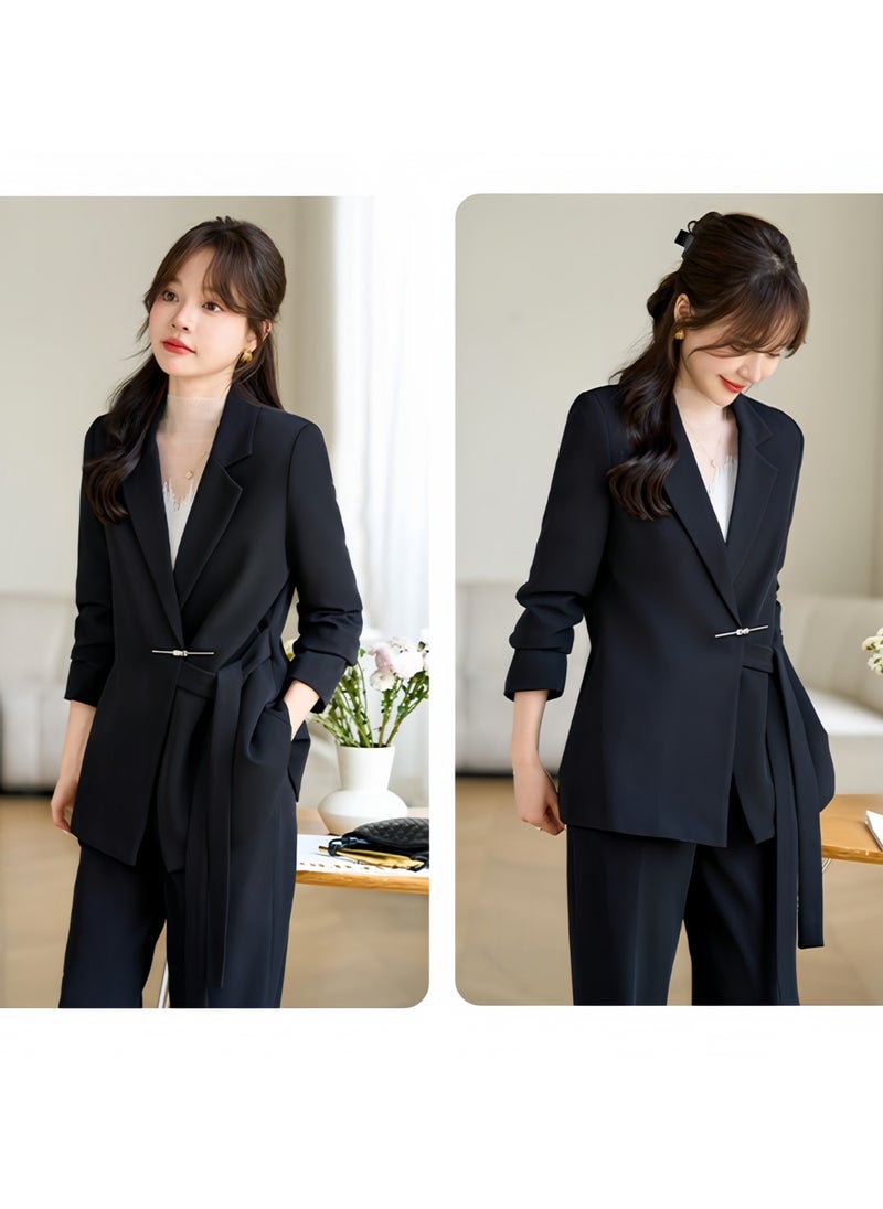 KUYING New Fashionable Women's Slim Fit Suit Set  - Image 3