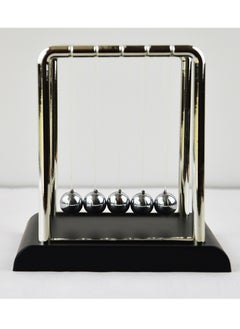 General Newton’s Cradle Ball Pendulum Classic Square Balance Balls Black Base Student Gift Physics Science Stress Relief Toy  - Image 2