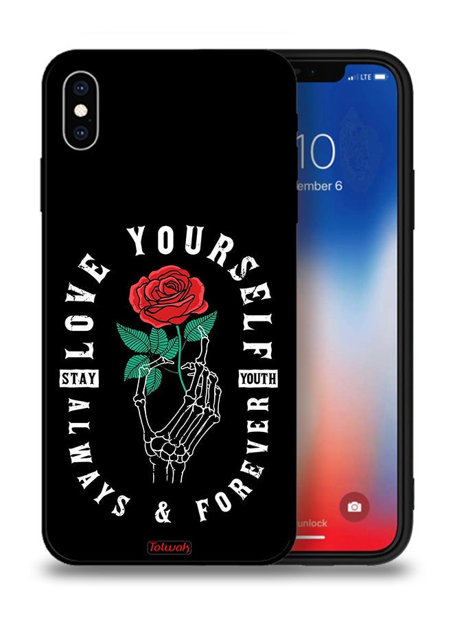 Tolwak Apple iPhone XS Max Protective Case Love Yourself Always - Image 1