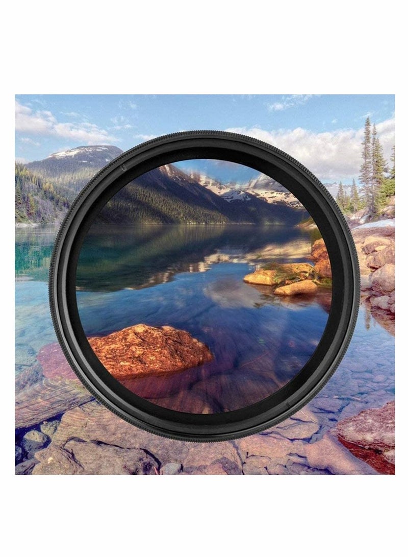 Cellphone Camera Filter, 37mm Professional Cell Phone Camera Filter Kit, Justable Neutral Density Filter with Phone Clip for Almost All The Smartphones - Image 4