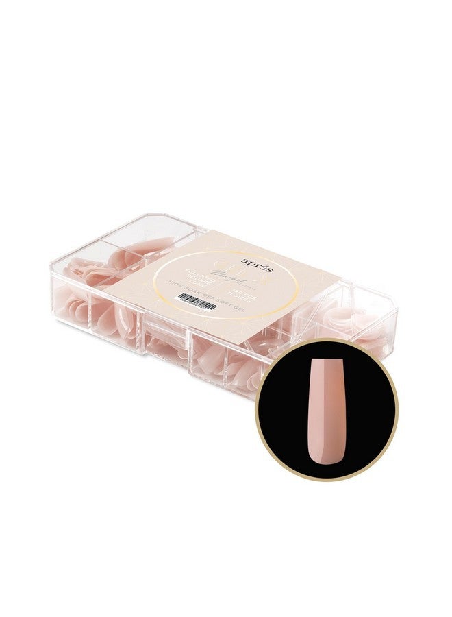 Apres Neutrals Gel-X Margot Box Of Nail Tips, 11 Sizes 00-9, Soft Gel Tip Box (150Pcs) (Sculpted Square Long, 150) - Image 1
