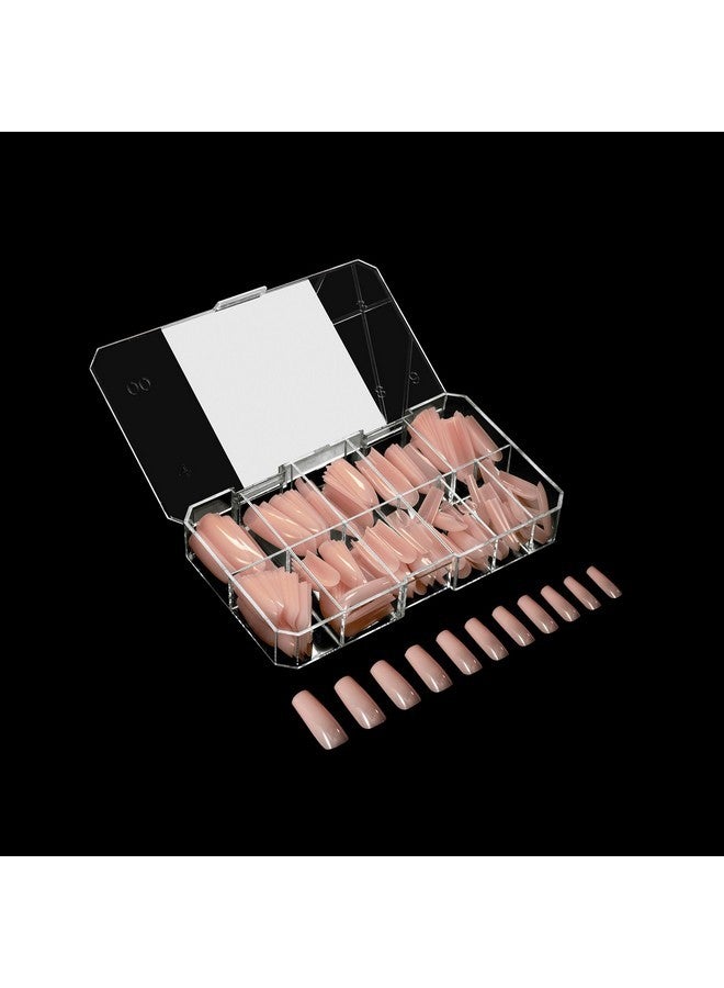 Apres Neutrals Gel-X Margot Box Of Nail Tips, 11 Sizes 00-9, Soft Gel Tip Box (150Pcs) (Sculpted Square Long, 150) - Image 3