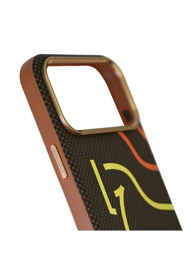 AIRITY iPhone 17 Pro Max MagSafe Case Brown – Airity Kadi Slim Hard Protective Cover - Image 4