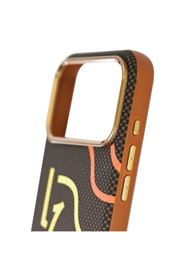 AIRITY iPhone 17 Pro Max MagSafe Case Brown – Airity Kadi Slim Hard Protective Cover - Image 2